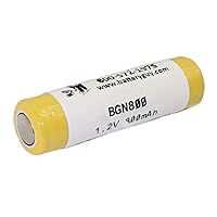 IPP-700AA Replacement 1.2V 750mAh Nickel Cadmium Battery Brand Equivalent (Rechargeable)