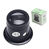 Magnifying Glass | Jeweler Watch Magnifier Tool 3X 5X 10X 15X 20X Portable Monocular Magnifying Glass Loupe Lens for Eye Magnifier Len