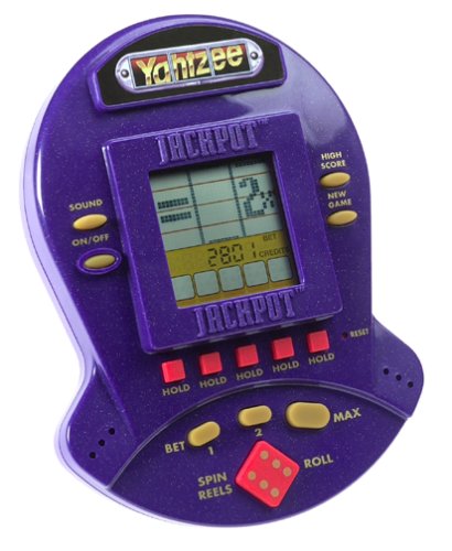 Yahtzee Jackpot Electronic Handheld Casino Style Game
