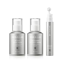 [SKIN&LAB] Vegan Wrinkle Care Set: Includes Retinol Repair Serum, Bakuchiol Eye Serum and Niacinamide Recovery Serum