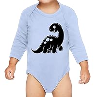Baby Dinosaur Baby Long Sleeve Onesie - Boy Clothing - Gift from Mom