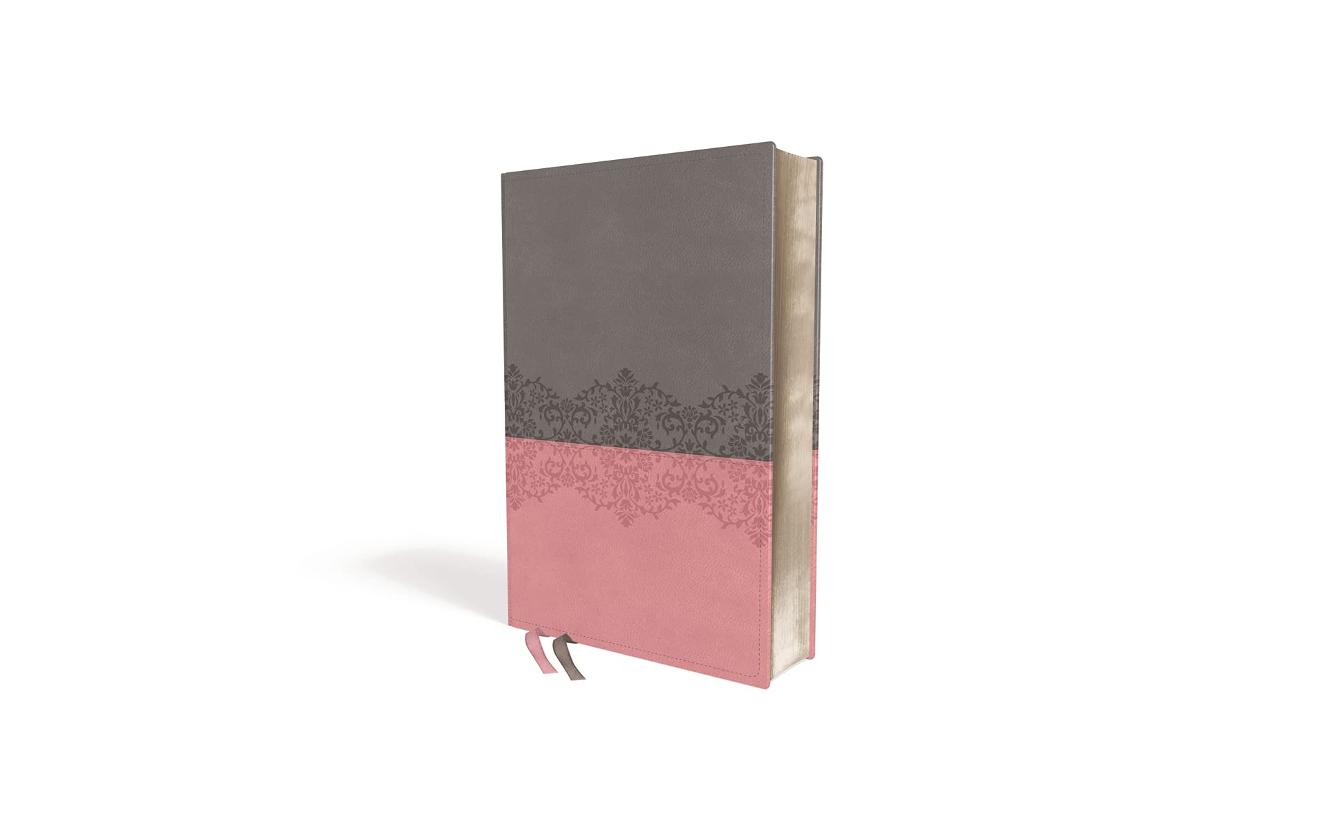 NIV, Life Application Study Bible, Third Edition, Leathersoft, Gray/Pink, Red Letter