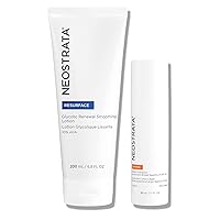 GLYCOLIC RENEWAL Smoothing Lotion Lightweight Skin Rejuvenation For Face, Body and Hands with Sheer Hydration Sunscreen Broad Spectrum SPF 40