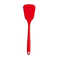 GIR: Get It Right Premium Silicone Ultimate Turner - Non-Stick Heat Resistant Turner - Ideal for BBQs & Cookouts -Able to Lift, Flip and Transfer Heavier Food Items | Ultimate Turner - 13 IN, Red