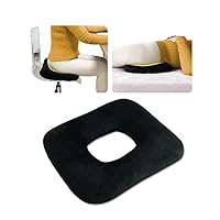 AOSSA Donut Pillow for Tailbone Pain Relief Seat Cushion Hemorrhoid Pillow Postpartum Pregnancy Butt Pillows for Sitting Bed Sore Pressure Ulcer Post Surgery Orthopedic Chair Cushion with Hole