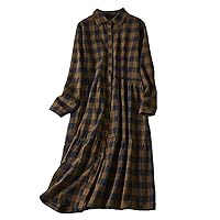 Style Single Autumn Dress Lady Work Casual Spring