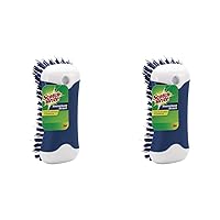 3M Scotch-Brite Deep Clean Brush, for Tile Floors and Walls, Shower Doors, Tubs, and More (Pack of 2)