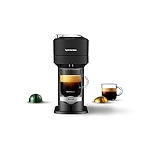Nespresso Vertuo Next Deluxe Coffee and Espresso Machine by Breville, Matte Black Chrome