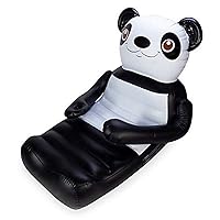 SwimWays Huggables Panda Bear Oversized Float - Inflatable Lounge with Cupholder for Pool or Lake