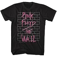 Pink Floyd Pink Floyd The Wall Black Adult T-Shirt Tee