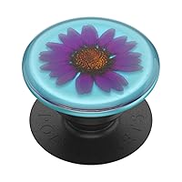 POPSOCKETS Phone Grip with Expanding Kickstand, PopSockets for Phone - Pressed Flower Purple Daisy