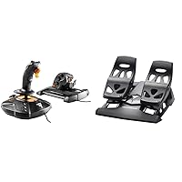 Thrustmaster TFRP Rudder (PS4, XOne & PC) Bundle with Thrustmaster T16000M FCS HOTAS for PC