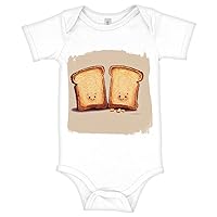 Best Design Baby Jersey Bodysuit - Toast Baby Bodysuit - Cute Baby One-Piece