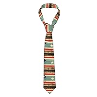 Men'S Skinny Tie Fashion Silhouettes Of Martial Printed Necktie Formal Tie, For Wedding Dances, Gifts