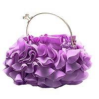 Evening Bag Floral Tote Bag for Women Girl Crossbody Shoulder Bag Trendy Casual Lady Purse Fashion Flower Handbag