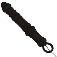 Vibrating Anal Stimulator - Butt Plug with 10 Functions of Vibrations - Textured Vibe