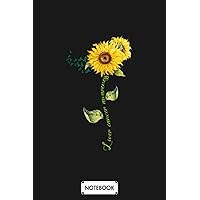 Liver Cancer Awareness Sunflower Green Ribbon Sunflower G90903 Notebook: Matte Finish Cover, 6x9 120 Pages, Diary, Planner, Journal, Lined College Ruled Paper