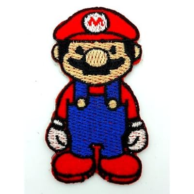 Super Mario Brothers Christmas Ornaments Figurines Pack of 6 