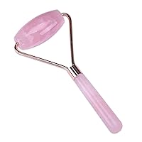 Massager Roller Pink Stone Jade Roller Wrinkle Removal Skin Care Jade Stick Lift Tool Massage Appliance 1Pcs
