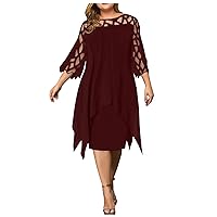 Formal Wedding Guest Dress Summer Wedding Guest Dresses for Women Mother of The Bride Dresses Sexy Plus Size Dresses Womens Cocktail Dress Long Formal Dress for Women