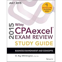 Wiley CPAexcel Exam Review 2015 Study Guide July: Business Environment and Concepts (Wiley CPA Exam Review) Wiley CPAexcel Exam Review 2015 Study Guide July: Business Environment and Concepts (Wiley CPA Exam Review) Paperback