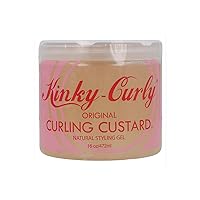 Kinky Curly Original Curling Custard Natural Styling Gel 16 oz