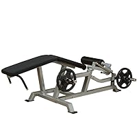 Body-Solid Pro Clubline 2-in-1 Leg Extension Bench and Curl Machine – Versatile Home Gym Equipment for Leg Strengthening Workouts
