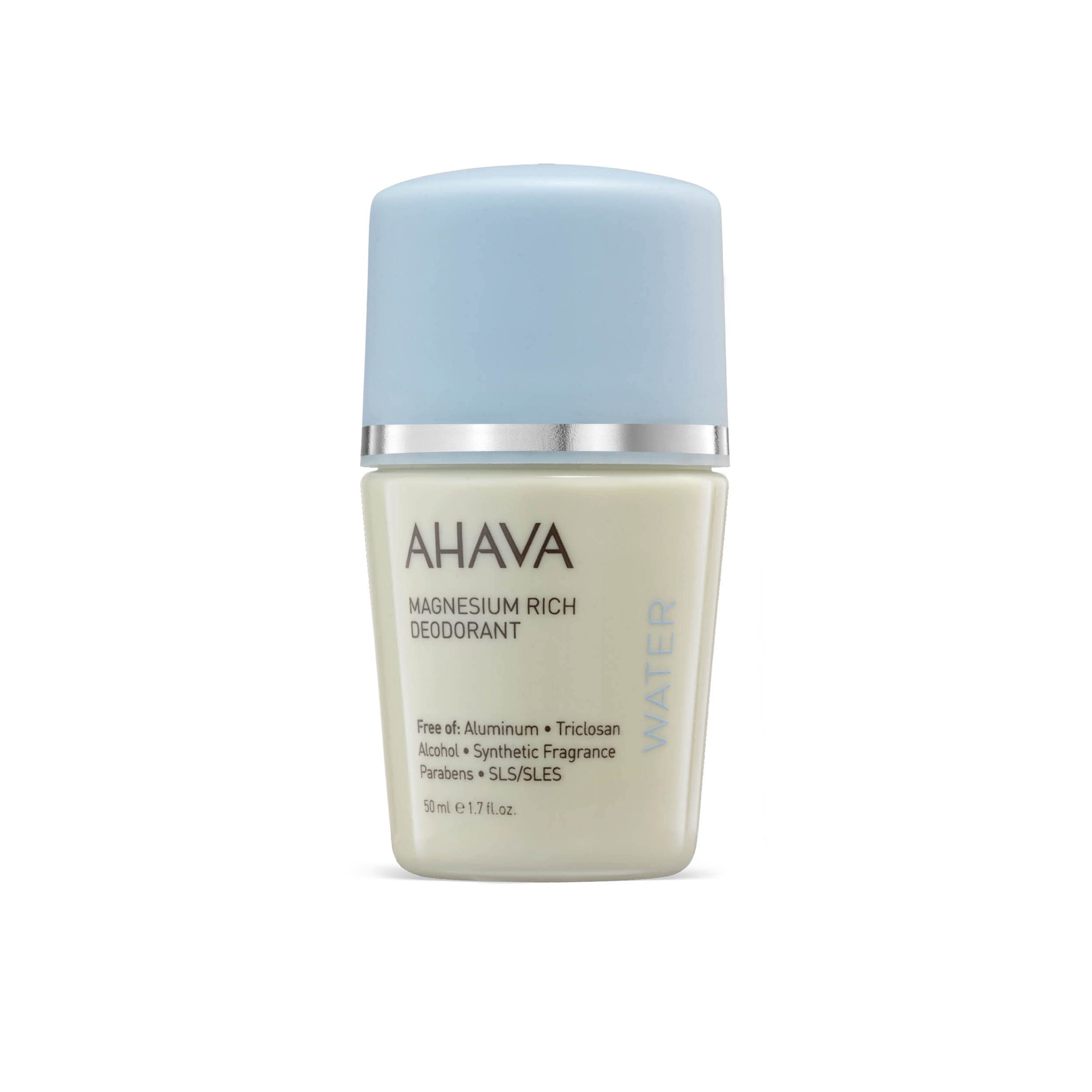 AHAVA Dead Sea Mineral Roll-On Woment’s Deodorant, 50ml/1.7 Fl Oz