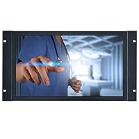 17.3'' inch Monitor 1920x1080 16:9 Widescreen HDMI-in VGA USB Built-in Speaker Embedded Open Frame Wall-Mounted Driver Free Multi-Point Capacitive Touch LCD Screen Monitor K173MT-59C