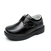 Unisex-Child Classic Dress Comfort Oxford Black School Uniform Loafer Shoes for Toddler Little/Big Kid