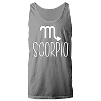 Scorpio Ash Tank Top T-Shirt Men Birthday October November