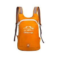 Unisex Foldable Light Water Resistant Backpack 14L Outdoor Sports Cycling Hiking Climbing Bag