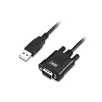 SIIG 1-Port Industrial USB to RS-232 Db-9 (9-pin) Serial Adapter Cable, No Driver or Software Installation, Plug and Play, [Windows /8/7/Vista/XP, Mac OS X 10.1 or Later] (ID-SC0211-S2)