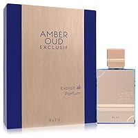 Al Haramain Orientica Amber Oud Execlusif Extrait De Parfum Bleu Eau De Parfum Spray for Men 2.0 Ounce