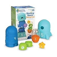 Learning Resources Nesting Space Surprise, Preschool Learning Activities, Fine Motor Skills for Ages 18 Months+, Montessori Preschool Toys