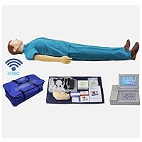 First Aid Manikin Model, Cardio Pulmonary Resuscitation Model with Feedback Monitor, Artificial Respiration Training Model, for Doctor Nursing Training Medical Teaching Educational Research
