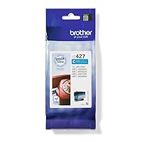 Brother Original LC-427C Cyan Ink Cartridge 1,500 Pages for MFC-J5955DW, MFC-J6955DW, MFC-J6957DW, HL-J6010DW Standard