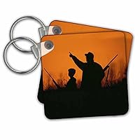 3dRose Key Chains Father and Son Hunting (kc-6250-1)