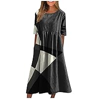 3X Dresses for Women Plus Size Womens Casual Dress Cotton Dress Women's Casual Dresses Pluse Size Women's Dresses Plus Size Work Dress Plus Size Dresses for Curvy Women Sexy Curvy Dresses