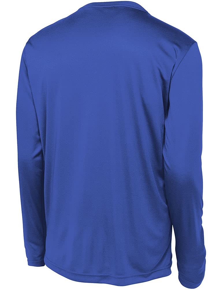 DRI-Equip Youth Long Sleeve Moisture Wicking Athletic Shirts. Youth Sizes XS-XL