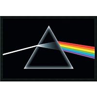 buyartforless Framed Pink Floyd - Dark Side Of The Moon, Prism Music Album Art Print poster, 36