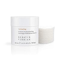 Correcting At-Home Professional Peel, Glycolic & Lactic Acid Exfoliating Pore Pads (50 individual pads)