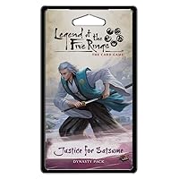 Legend of The Five Rings: The Card Game Justice for Satsume Dynasty Pack | Tactical Strategy Game for Adults and Teens | Ages 14+ | 2 Players | Avg. Playtime 45-90 Mins | Made by Fantasy Flight Games
