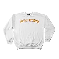 NCAA Iowa State Cyclones 50/50 Blended 8-Ounce Vintage Arch Crewneck Sweatshirt
