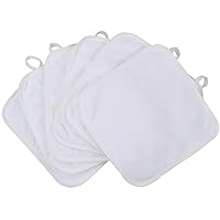 SINLAND Microfiber Facial Cloths Fast Drying Washcloth 8inch x 8inch Absorbent Face Wash Cloth Soft Makeup Remover Cloths