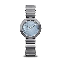 BERING Time | Women's Slim Watch 11429-789 | 29MM Case | Ceramic Collection | Stainless Steel Strap with Ceramic Links | Scratch-Resistant Sapphire Crystal | Minimalistic - Designed in Denmark