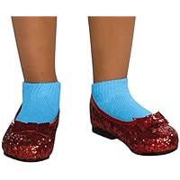 Dorothy Sequin Shoes Child Costume, Small