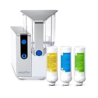 AquaTru Classic Countertop Water Filtration Purification System for PFAS & Other Contaminants with Exclusive Ultra Reverse Osmosis Technology (No Installation Required) | BPA Free (AquaTru Classic)