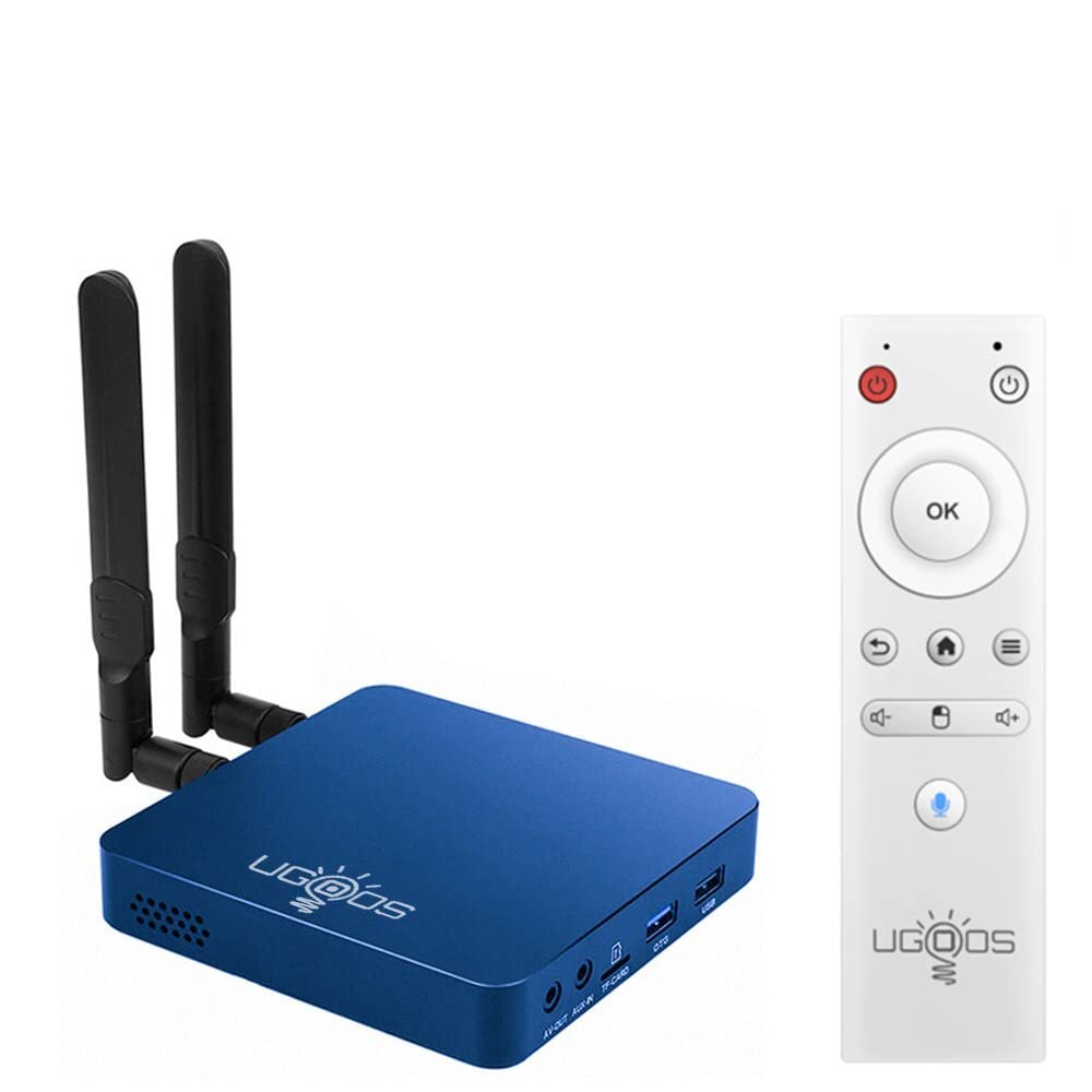 Ugoos UT8 PRO TV Box Android 11 DDR4 8GB RAM 64GB ROM RK3568 WiFi 6 1000M LAN BT5.0 USB 3.0 Set Top Box 4K 60fps HDR Box