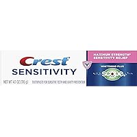 CREST Sensitivity Whitening Plus Scope Toothpaste, 4.1 Oz (Pack of 2)